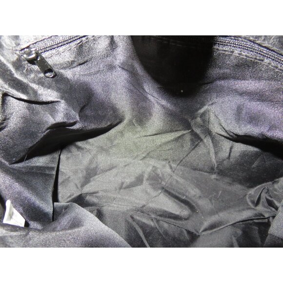 George Black & White Houndstooth Vegan Leather Tote Crossbody Handbag Brand NWT - Picture 9 of 12